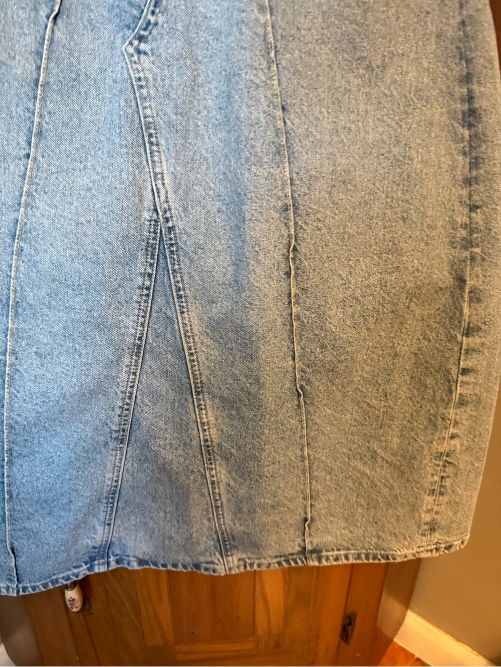 Anthropologie Pilcro Denim Skirt 8 - Picture 5 of 14